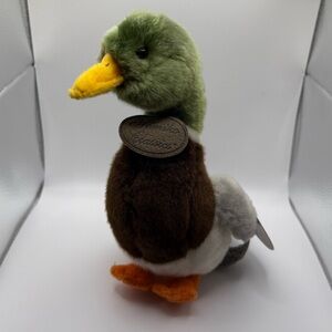 Russ Berrie Mallard Duck Yomiko Classics 10” Stuffed Animal Plush Duck